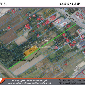 Podkarpackie. Jarosław. ul. 3 Maja. Sprzedaż działek (1024/2609/OGS)