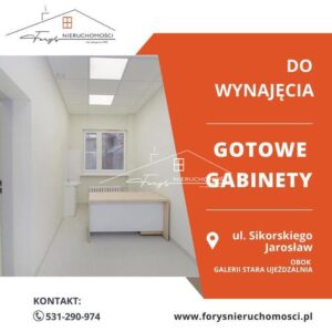 Podkarpackie. Jarosław. ul. gen. Władysława Sikorskiego. Wynajem powierzchni komercyjnych (377/2609/OLW)